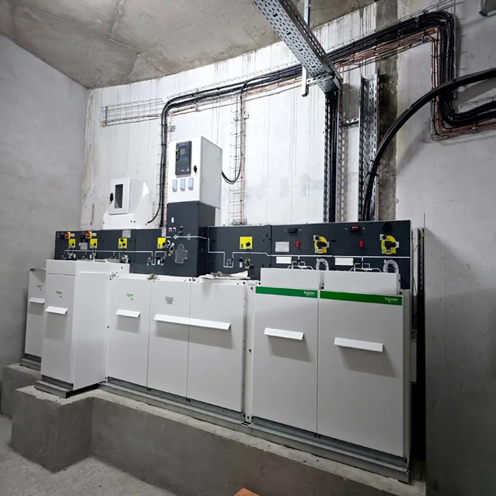 Installation électrique industrielle mis en place par EMTSE