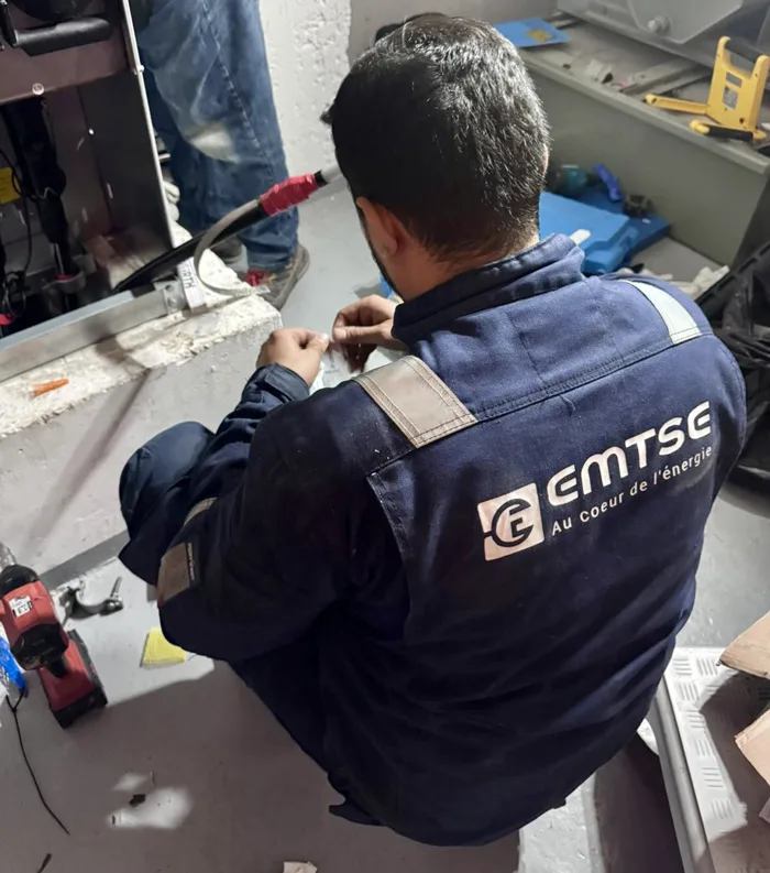 électricien de EMTSE en intervention